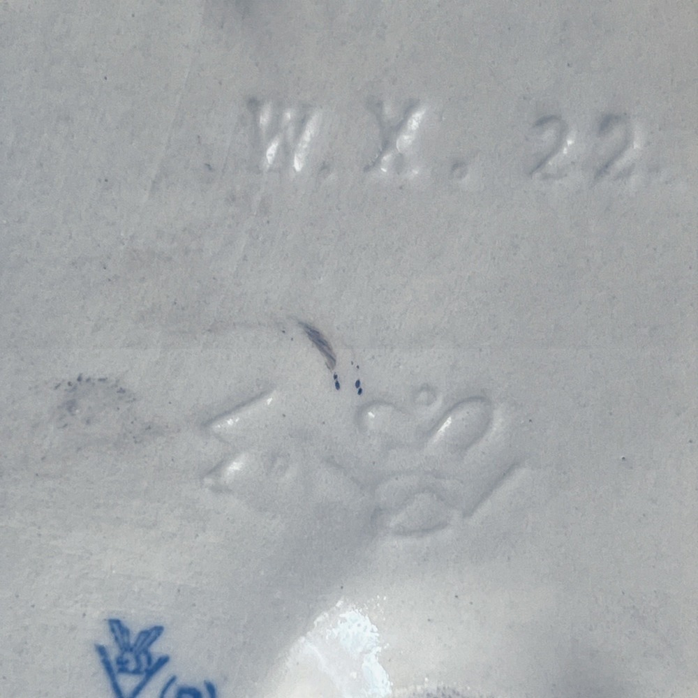 Goebel You are in my Heart German Love Theme Plaque Bee Mark W. X. 22 Vintage - Picture 7 of 7